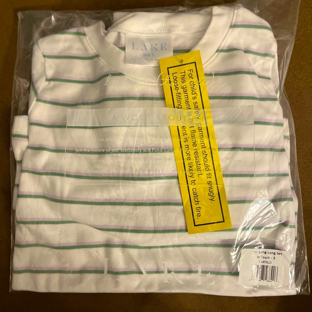 Lake kids pajamas